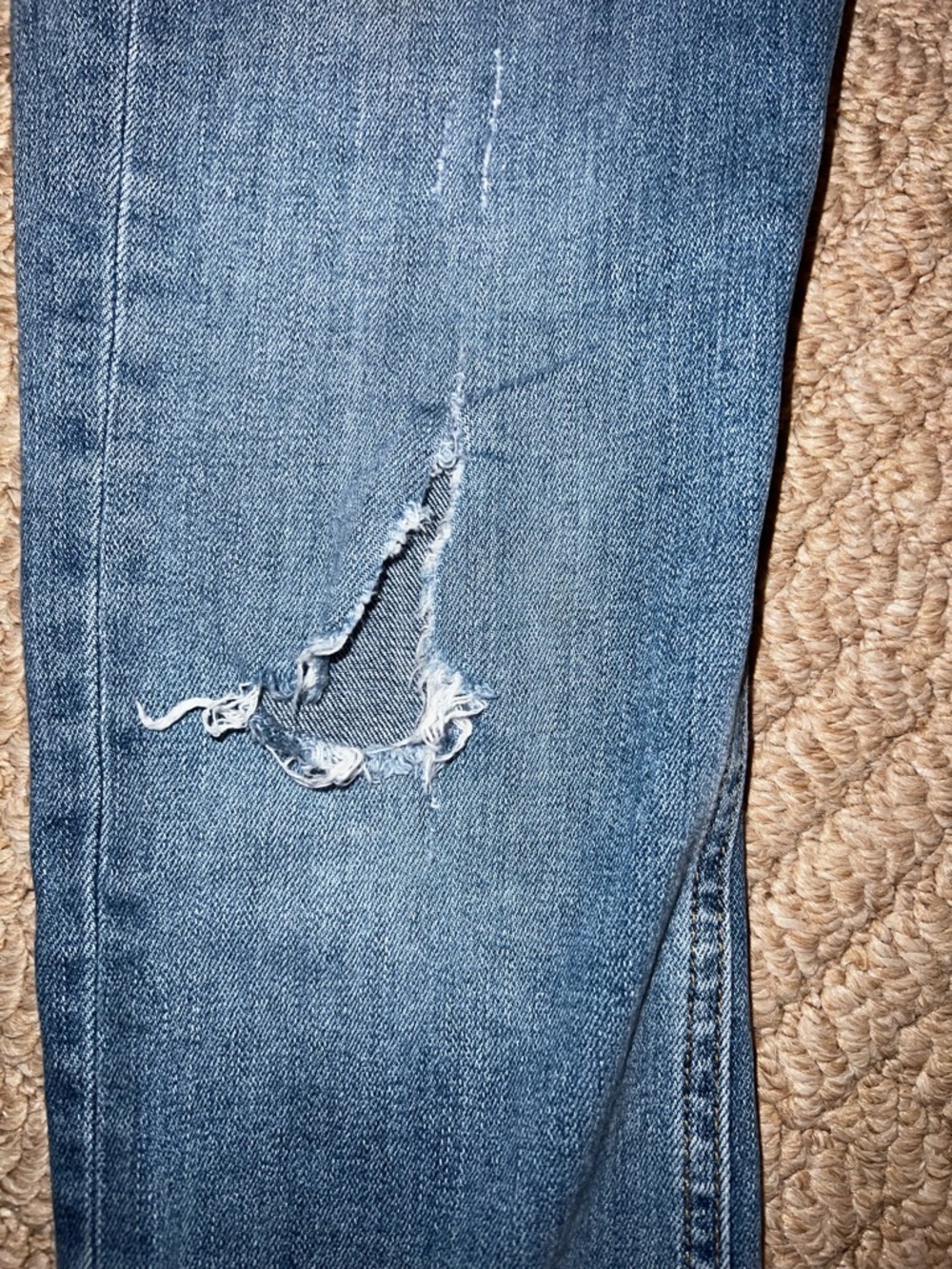 Rag & Bone skinny medium Blue Denim Jeans size 26 - Picture 4 of 11